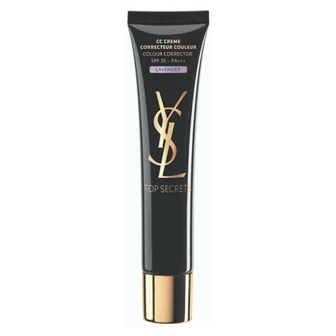 ysl top secrets cc cream lavender|ysl top secret glow.